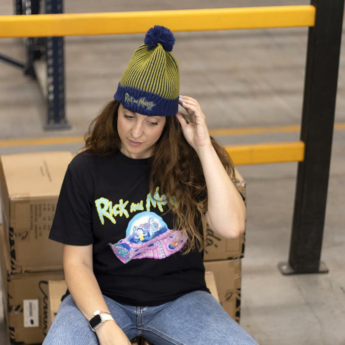 Căciulă pentru Copii Rick and Morty 100 % Acrilic (Mărime unică)