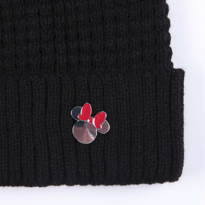 Căciulă pentru Copii Minnie Mouse Negru (Mărime unică)