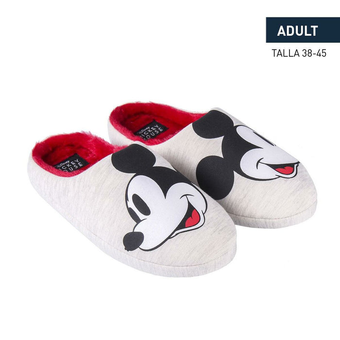 Papucii de Casă Mickey Mouse Gri deschis