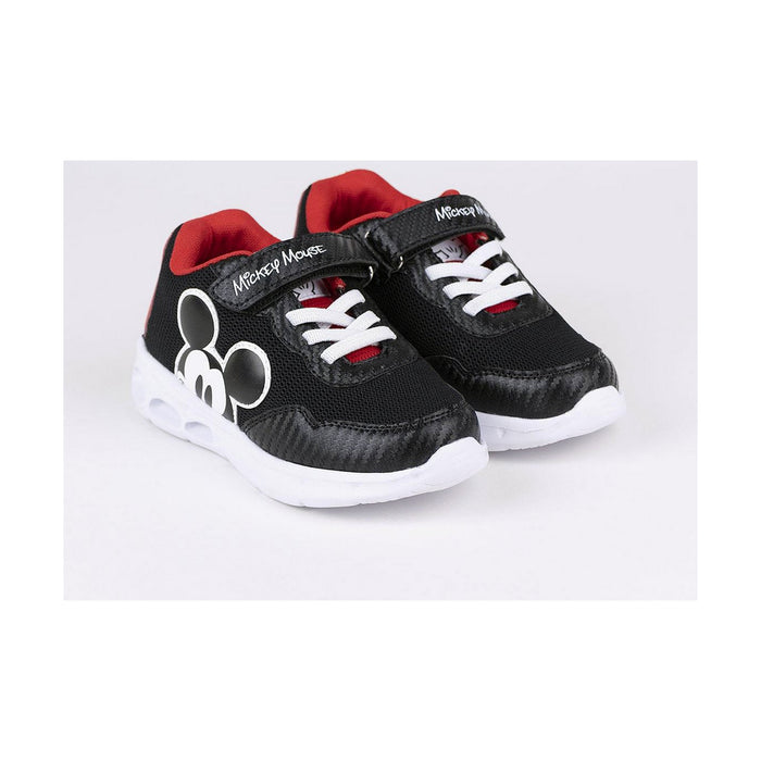 Adidași cu LED Mickey Mouse Negru