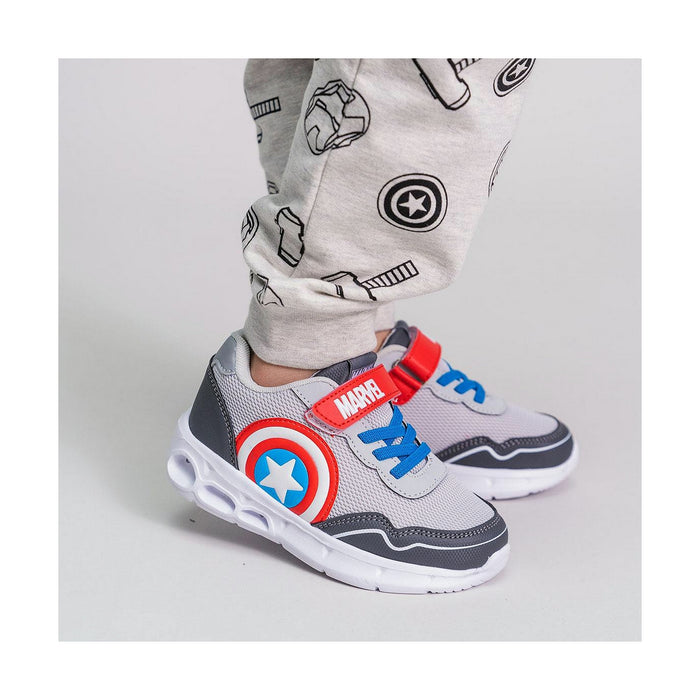 Adidași cu LED The Avengers Gri