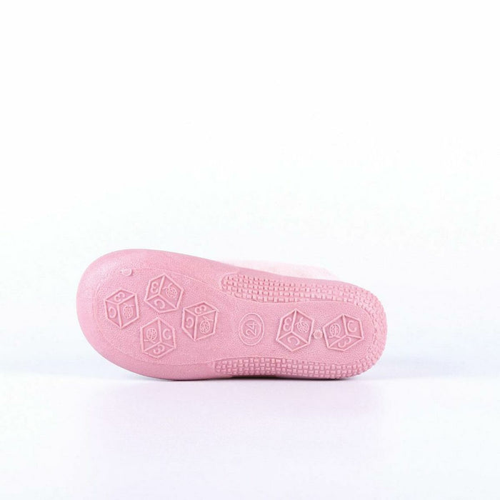 Papucii de Casă Minnie Mouse Roz Velcro