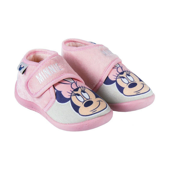 Papucii de Casă Minnie Mouse Roz