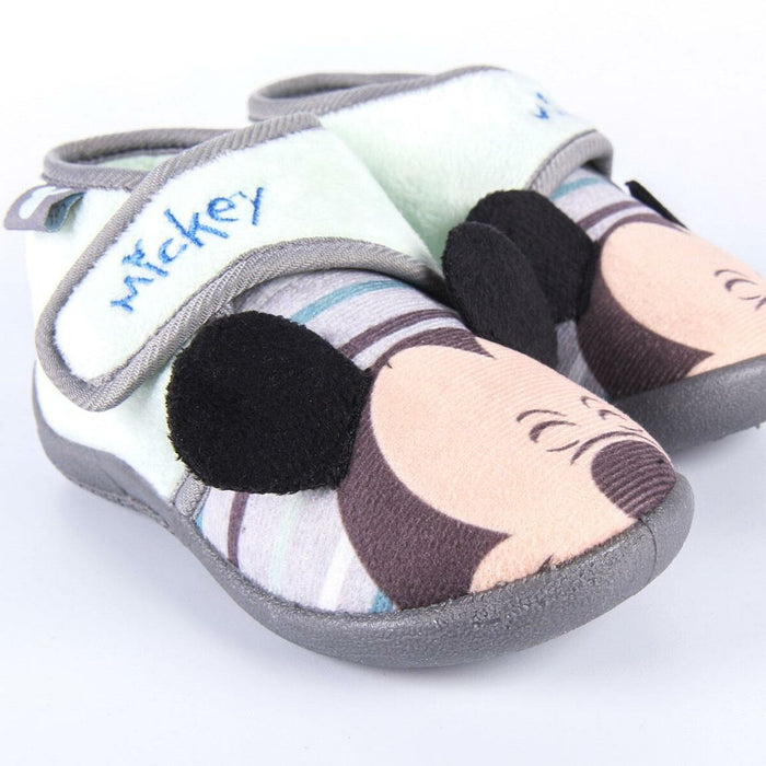 Papucii de Casă Mickey Mouse Verde Verde deschis