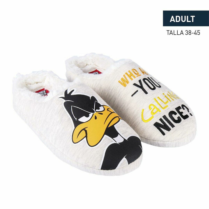 Papucii de Casă Looney Tunes Poliester Gri deschis TPR