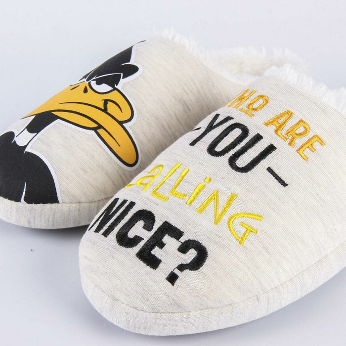 Papucii de Casă Looney Tunes Poliester Gri deschis TPR