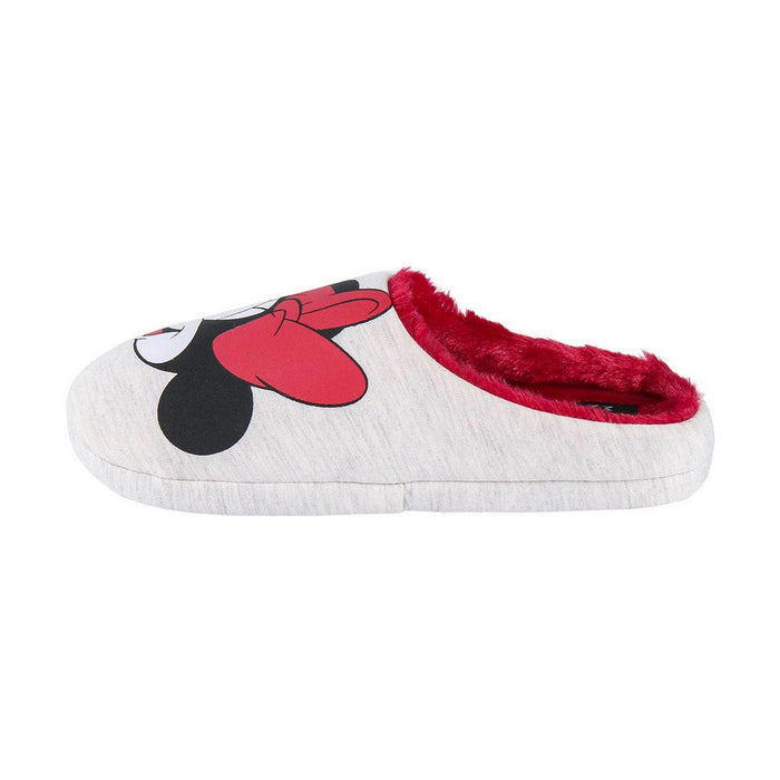 Papucii de Casă Minnie Mouse Gri deschis