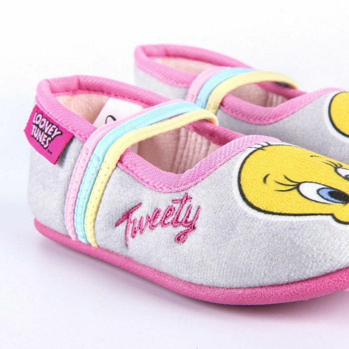 Papucii de Casă Looney Tunes Gri deschis