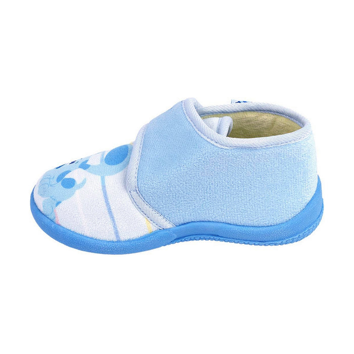 Papucii de Casă 3D Blue Albastru închis
