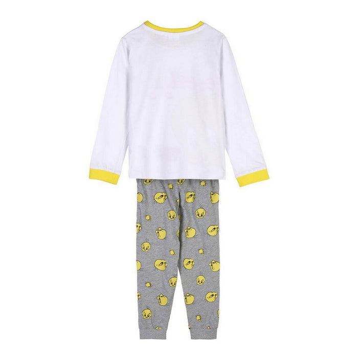 Pijama Infantil Looney Tunes Alb