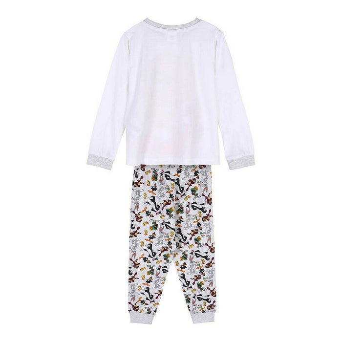 Pijama Infantil Looney Tunes Gri
