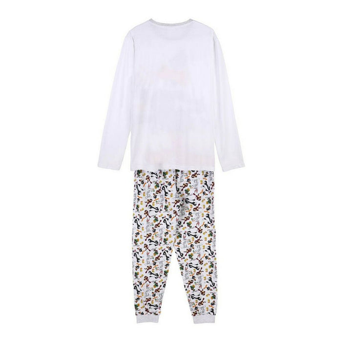 Pijama Looney Tunes Gri (Adulți) Bărbați