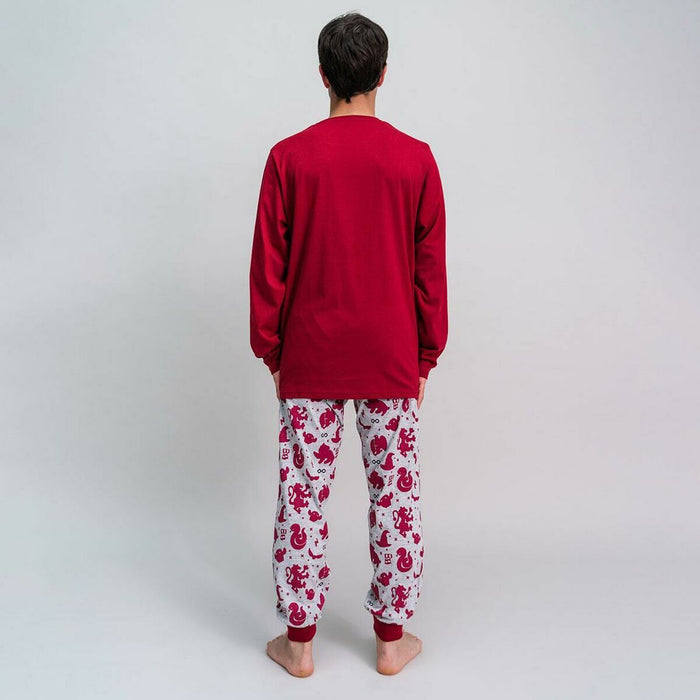 Pijama Harry Potter Roșu (Adulți) Bărbați