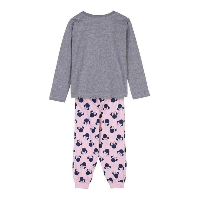 Pijama Infantil Minnie Mouse Gri