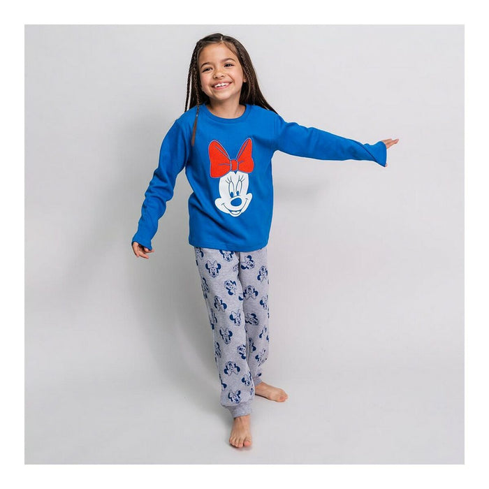 Pijama Infantil Minnie Mouse Albastru închis