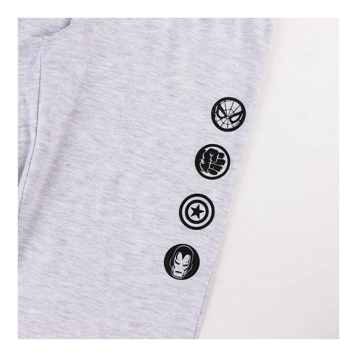 Pijama Infantil Marvel Gri
