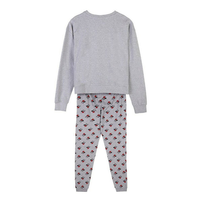 Pijama Minnie Mouse Femeie Gri