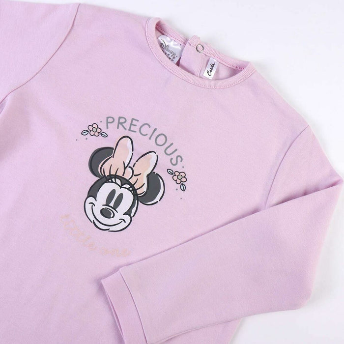 Pijama Infantil Minnie Mouse Albastru