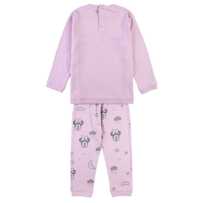 Pijama Infantil Minnie Mouse Albastru