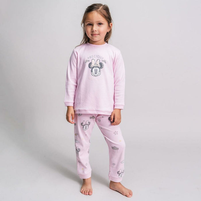 Pijama Infantil Minnie Mouse Albastru