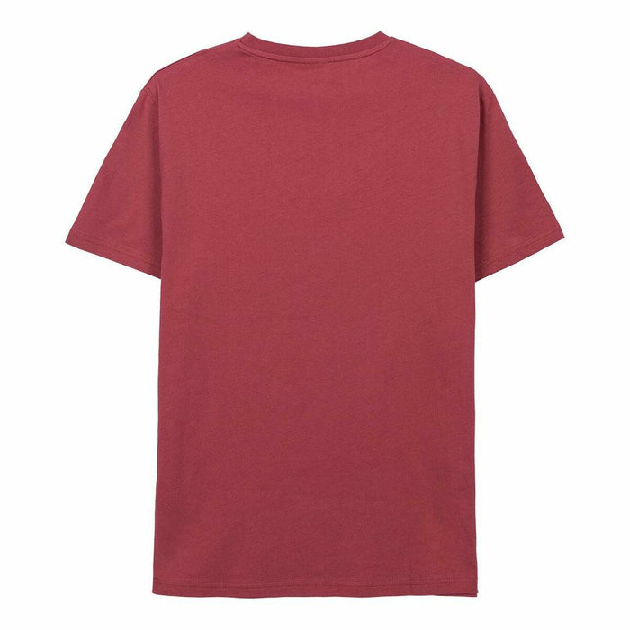 Tricou cu Mânecă Scurtă Bărbați Boba Fett Roșu