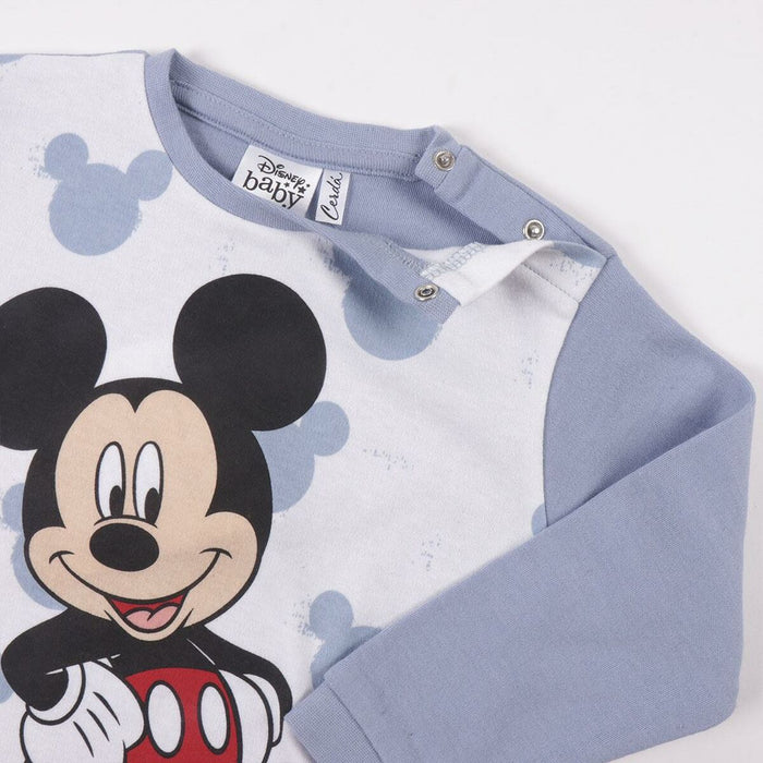 Pijama Infantil Mickey Mouse Albastru