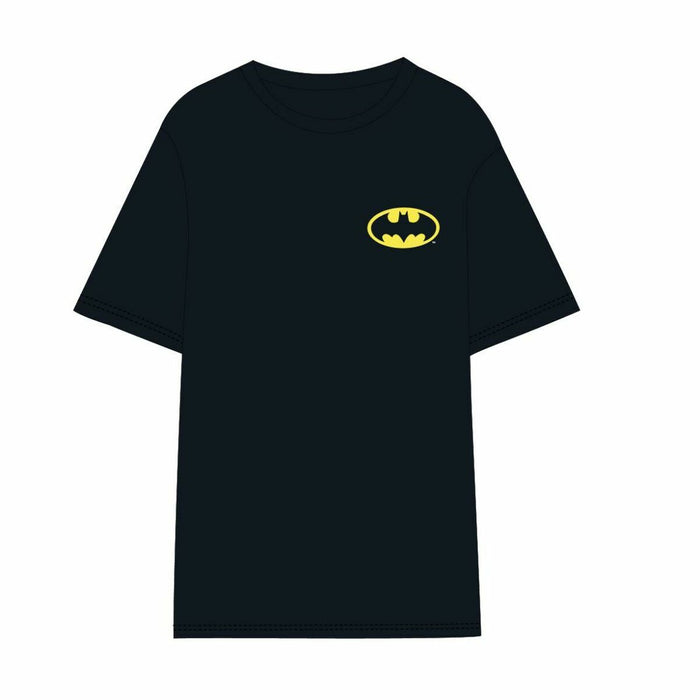 Tricou cu Mânecă Scurtă Bărbați Batman Negru Adulții unisex
