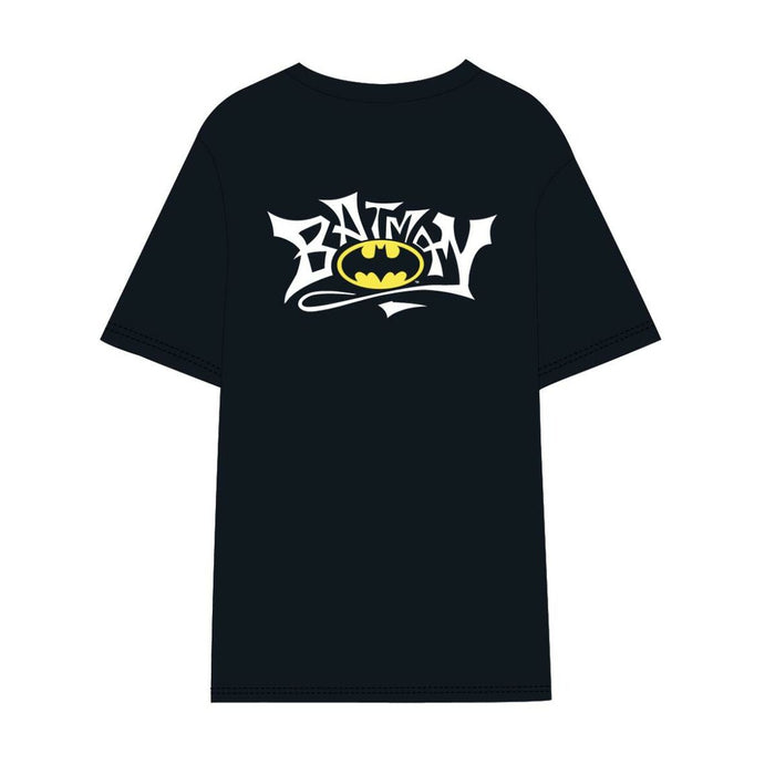 Tricou cu Mânecă Scurtă Bărbați Batman Negru Adulții unisex