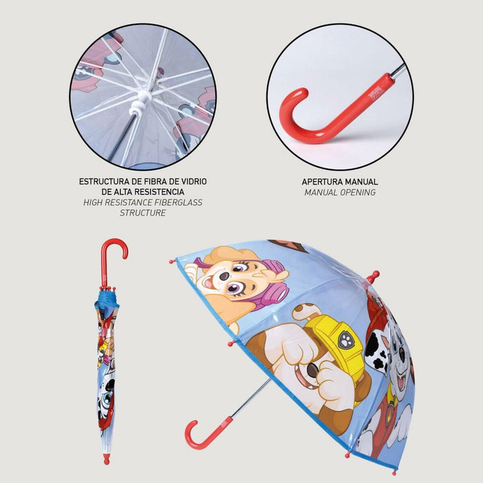 Umbrelă The Paw Patrol Ø 71 cm Multicolor