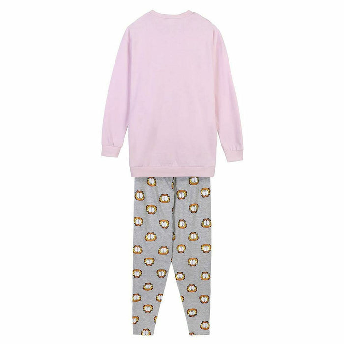 Pijama Garfield Roz deschis