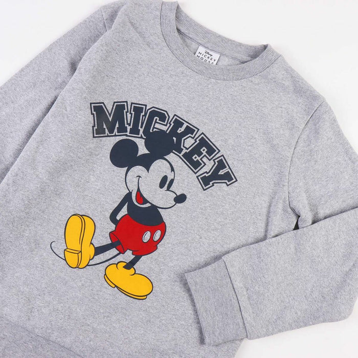 Hanorac fără Glugă Copii Mickey Mouse Gri