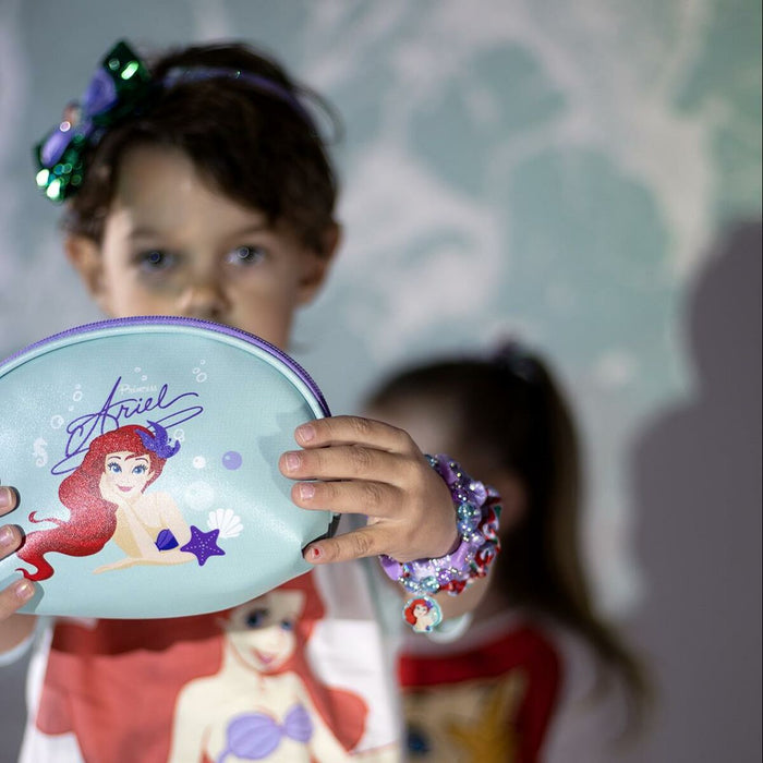 Trusă de Voiaj Disney Princess Turquoise Compoziție multiplă 20 x 13 x 6 cm