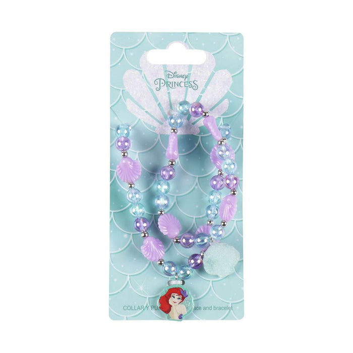 Set Colier și Brățări Disney Princess Mov Turquoise 2 Piese