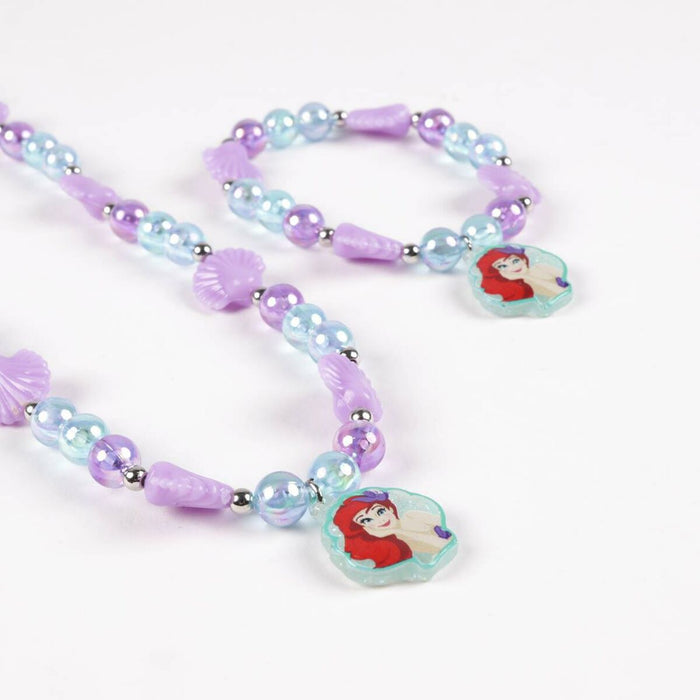Set Colier și Brățări Disney Princess Mov Turquoise 2 Piese