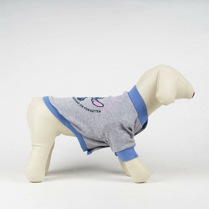 Dog Pyjamas Stitch Gri Albastru