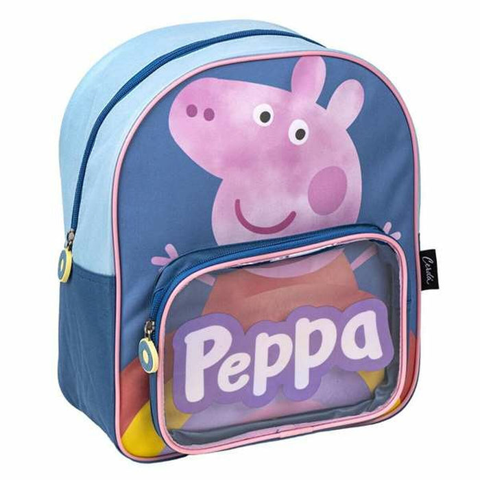 Ghiozdan Peppa Pig Albastru 25 x 30 x 12 cm