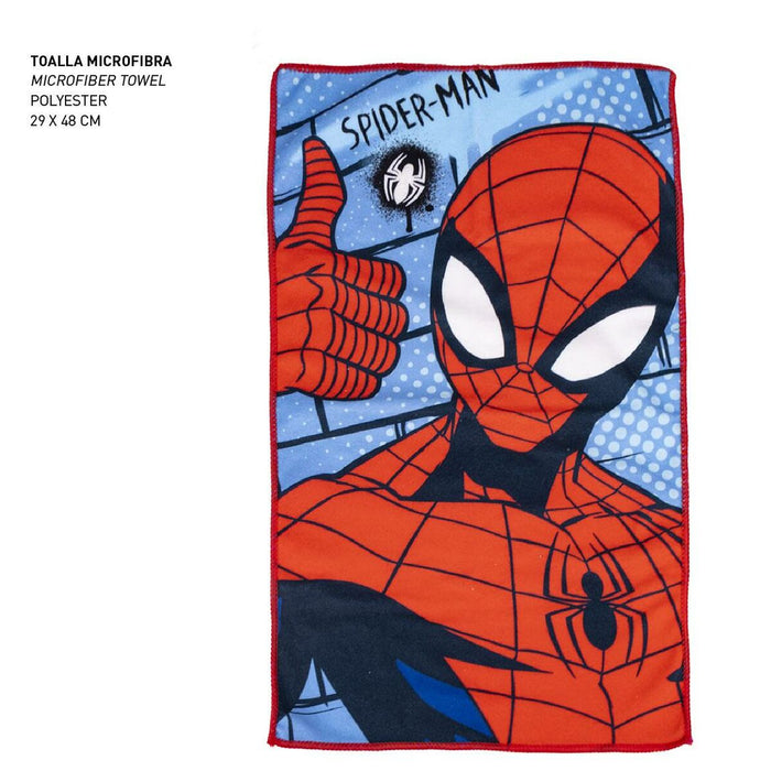 Set de Toaletă pentru Copii de Voiaj Spider-Man 4 Piese Roșu 23 x 15 x 8 cm
