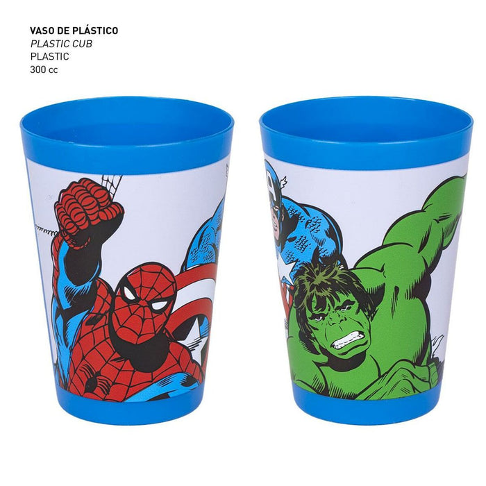 Set de Toaletă pentru Copii de Voiaj The Avengers 4 Piese Roșu