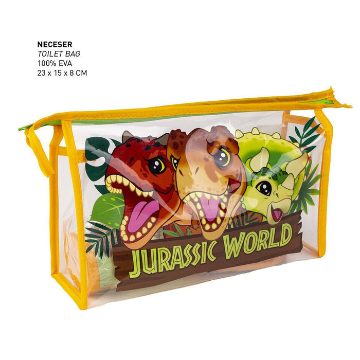 Set de Toaletă pentru Copii de Voiaj Jurassic Park 4 Piese Portocaliu