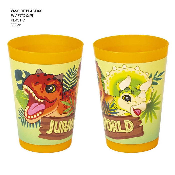 Set de Toaletă pentru Copii de Voiaj Jurassic Park 4 Piese Portocaliu