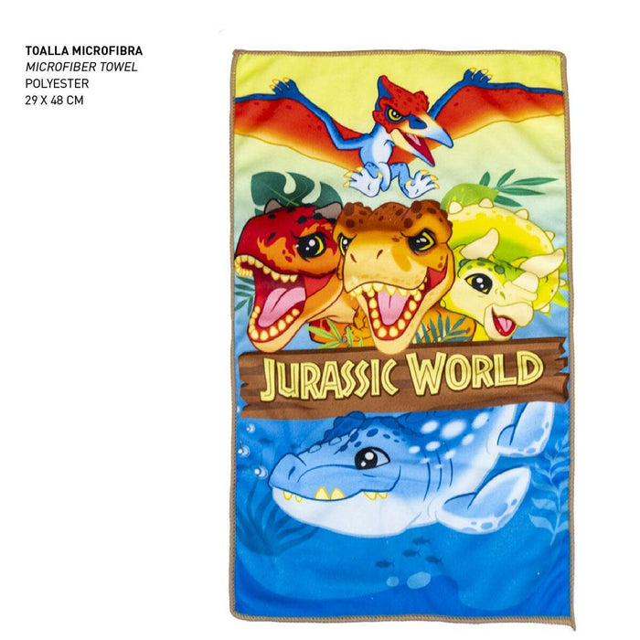 Set de Toaletă pentru Copii de Voiaj Jurassic Park 4 Piese Portocaliu