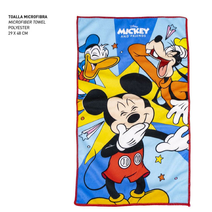 Set de Toaletă pentru Copii de Voiaj Mickey Mouse 4 Piese Albastru