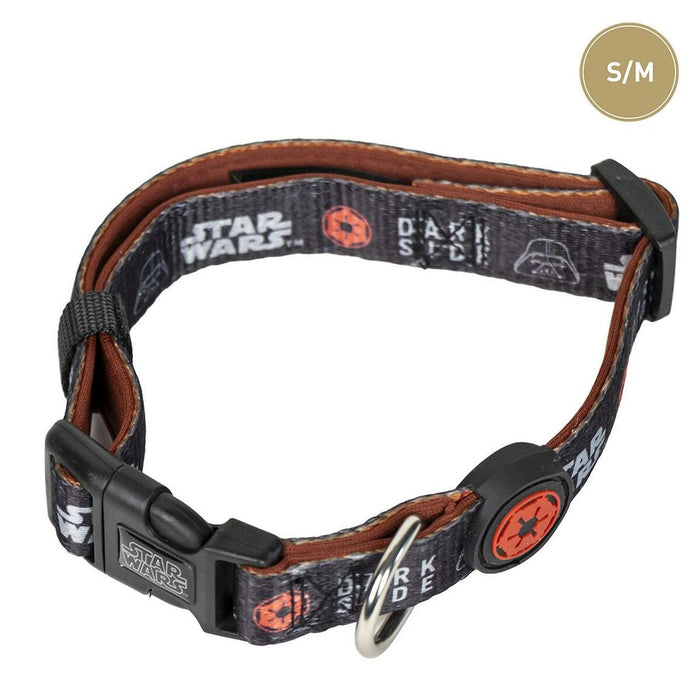 Zgardă pentru câini Star Wars Negru S