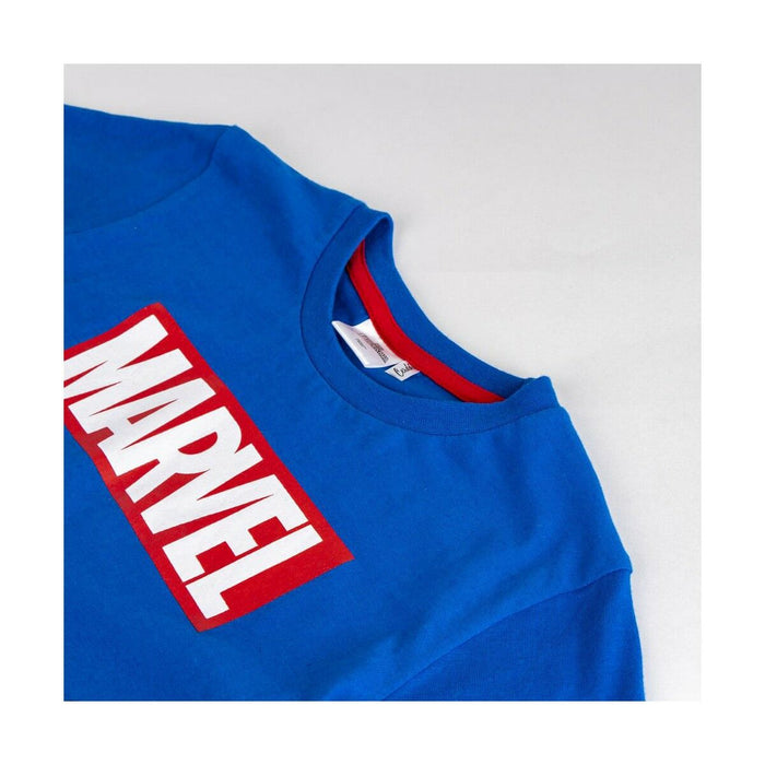 Tricou cu Mânecă Scurtă pentru Copii Spider-Man Albastru Infantil