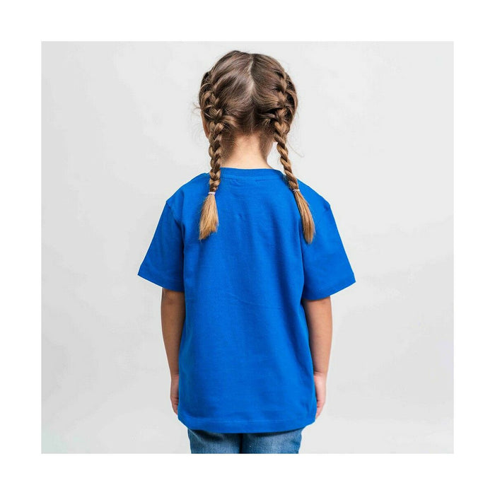 Tricou cu Mânecă Scurtă pentru Copii Spider-Man Albastru Infantil