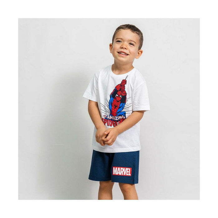 Set de lenjerie/haine Spider-Man Alb Infantil