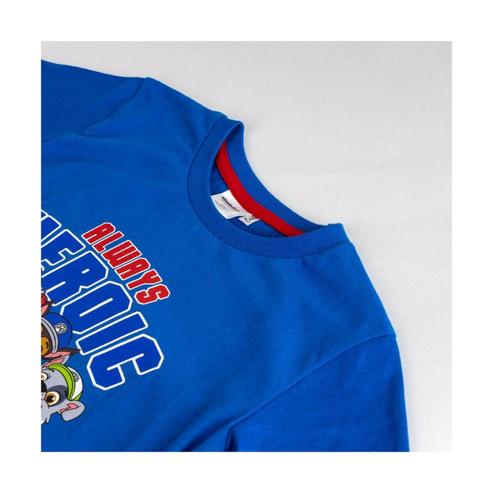 Tricou cu Mânecă Scurtă The Paw Patrol Albastru închis