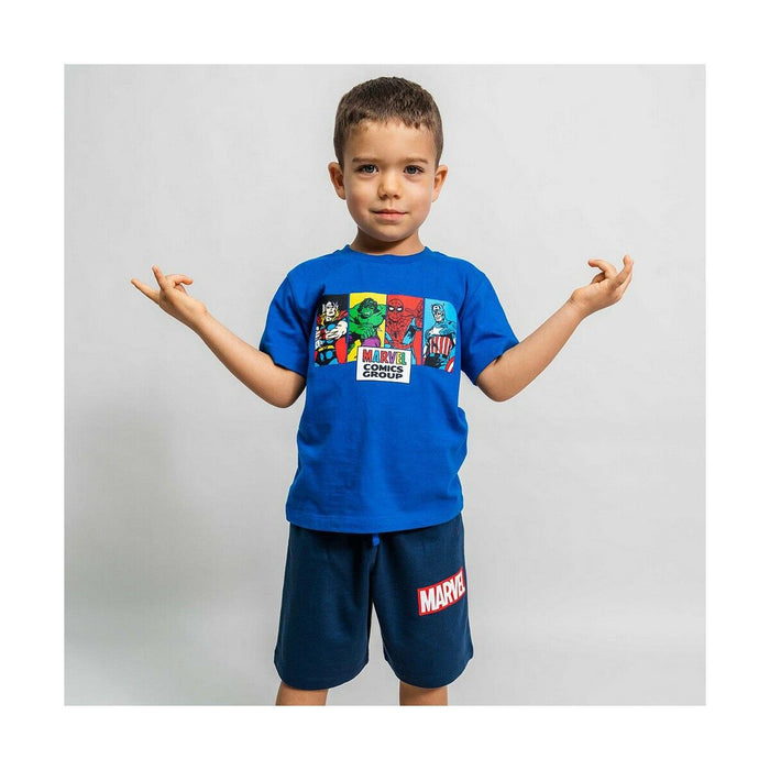 Set de lenjerie/haine The Avengers Albastru Infantil
