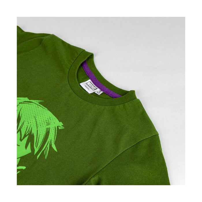 Tricou cu Mânecă Scurtă The Avengers Bej