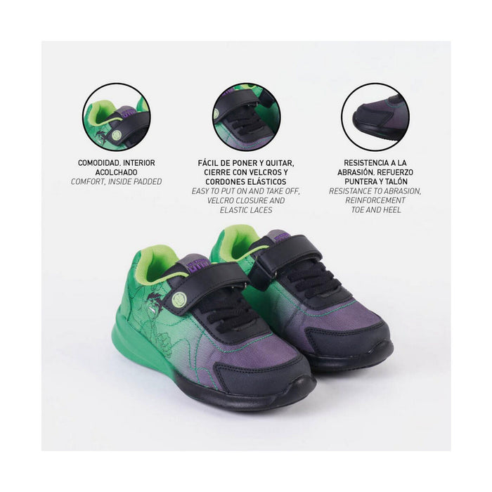Adidași pentru Copii The Avengers Verde Negru